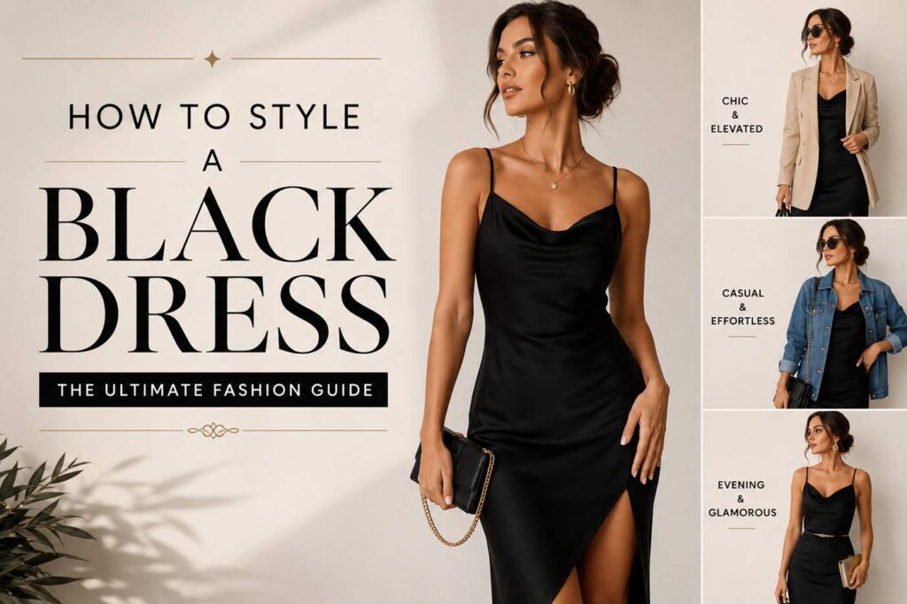 How to Style a Black Dress