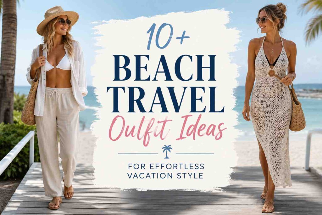 10+ Beach Travel Outfit Ideas