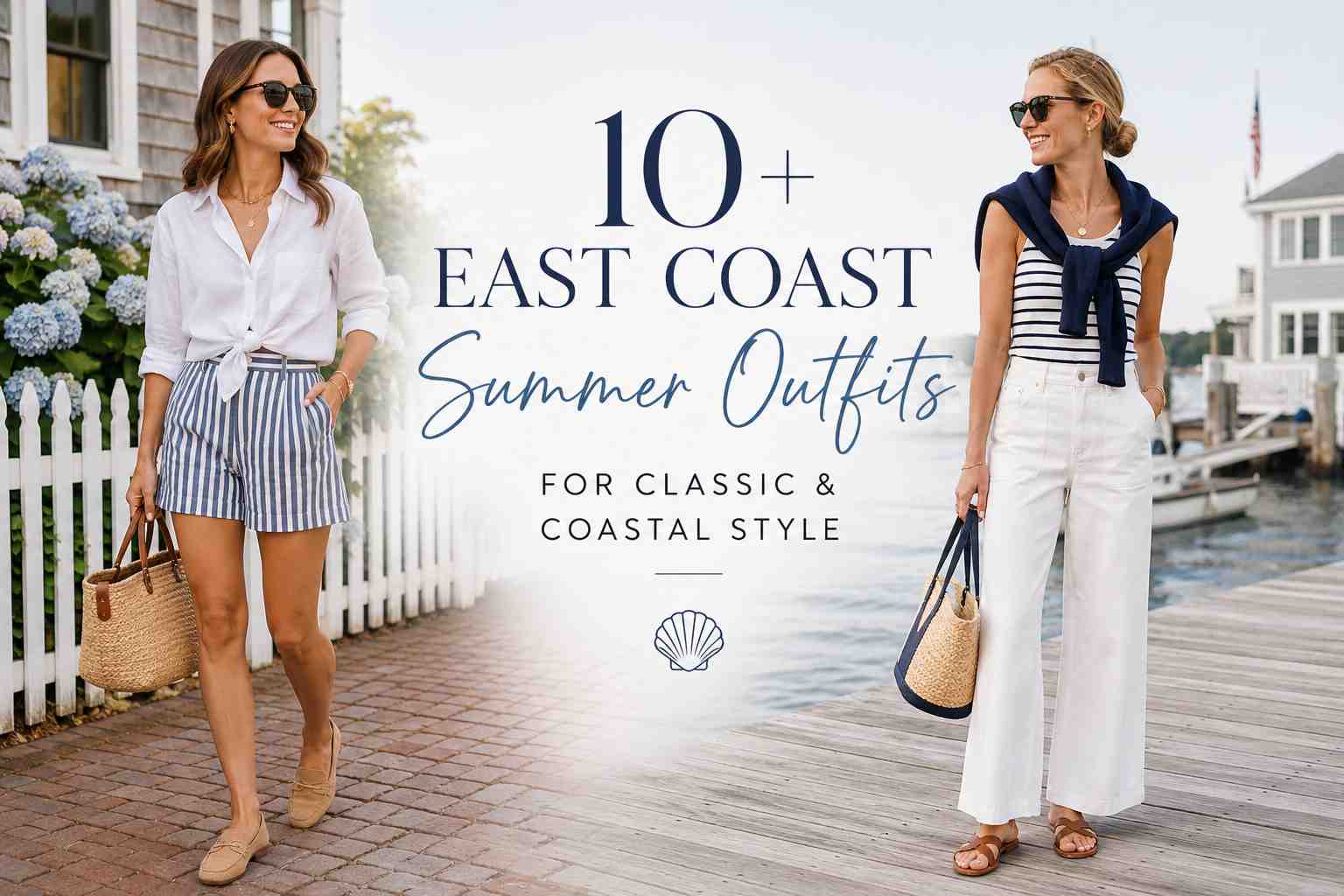 10+ East Coast Summer Outfits for Classic and Coastal Style