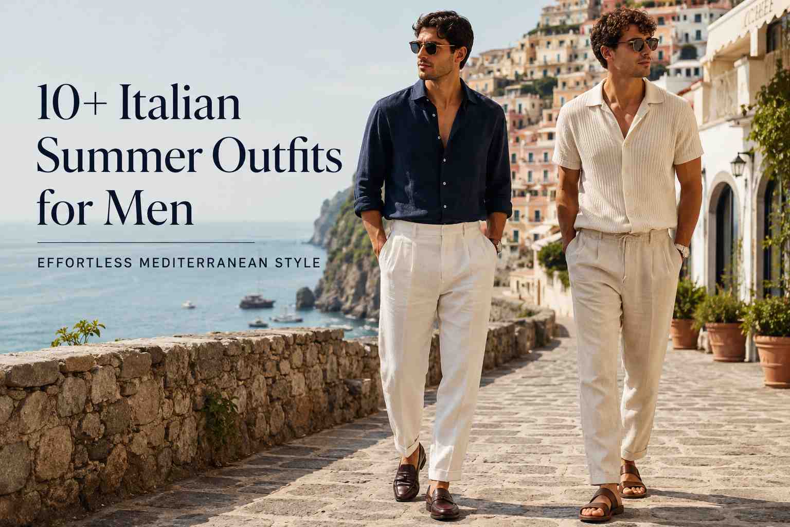 10+ Italian Summer Outfits for Men: Effortless Mediterranean Style