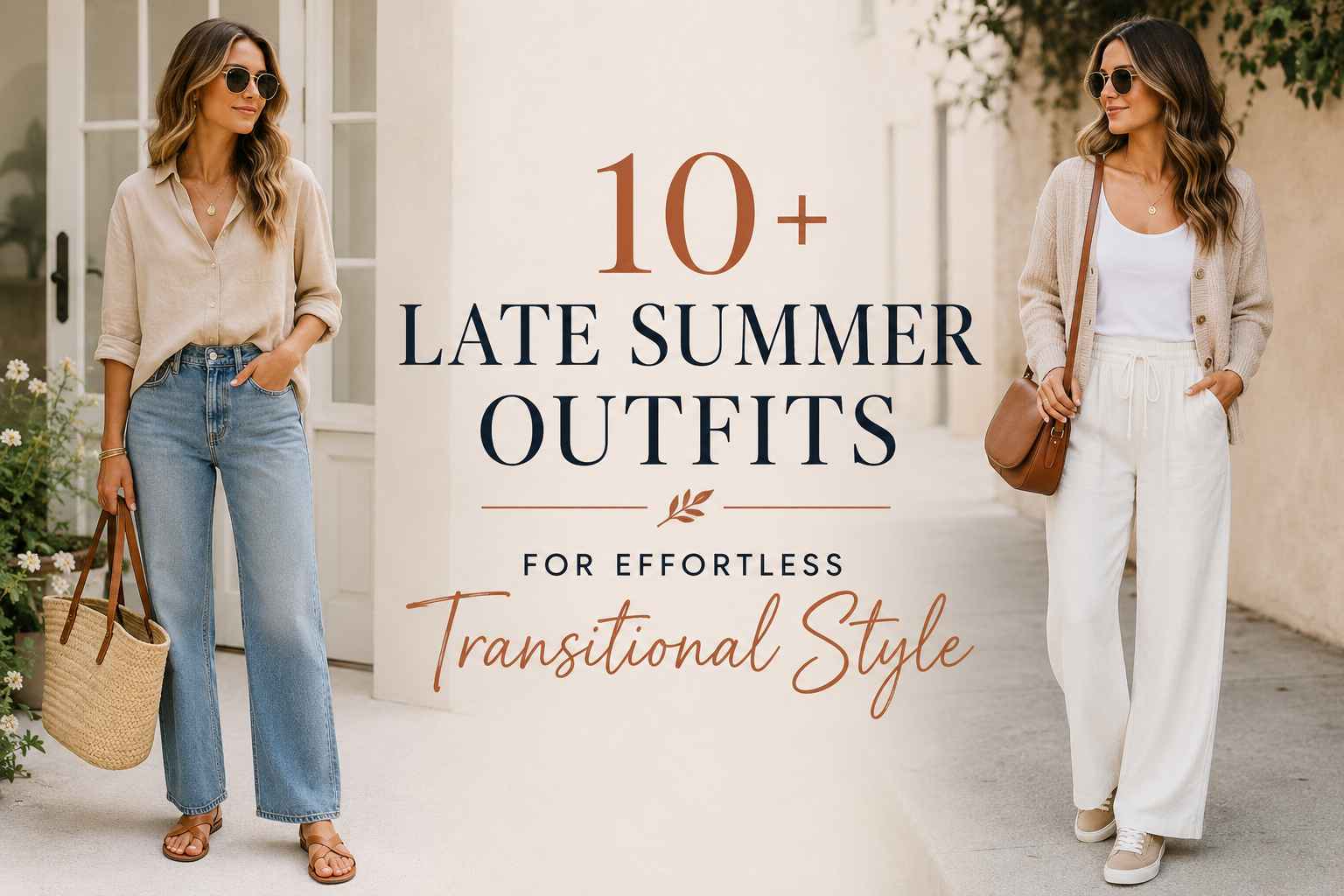 10+ Late Summer Outfits for Effortless Transitional Style