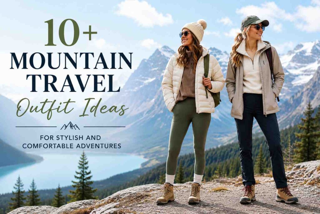 10+ Mountain Travel Outfit Ideas