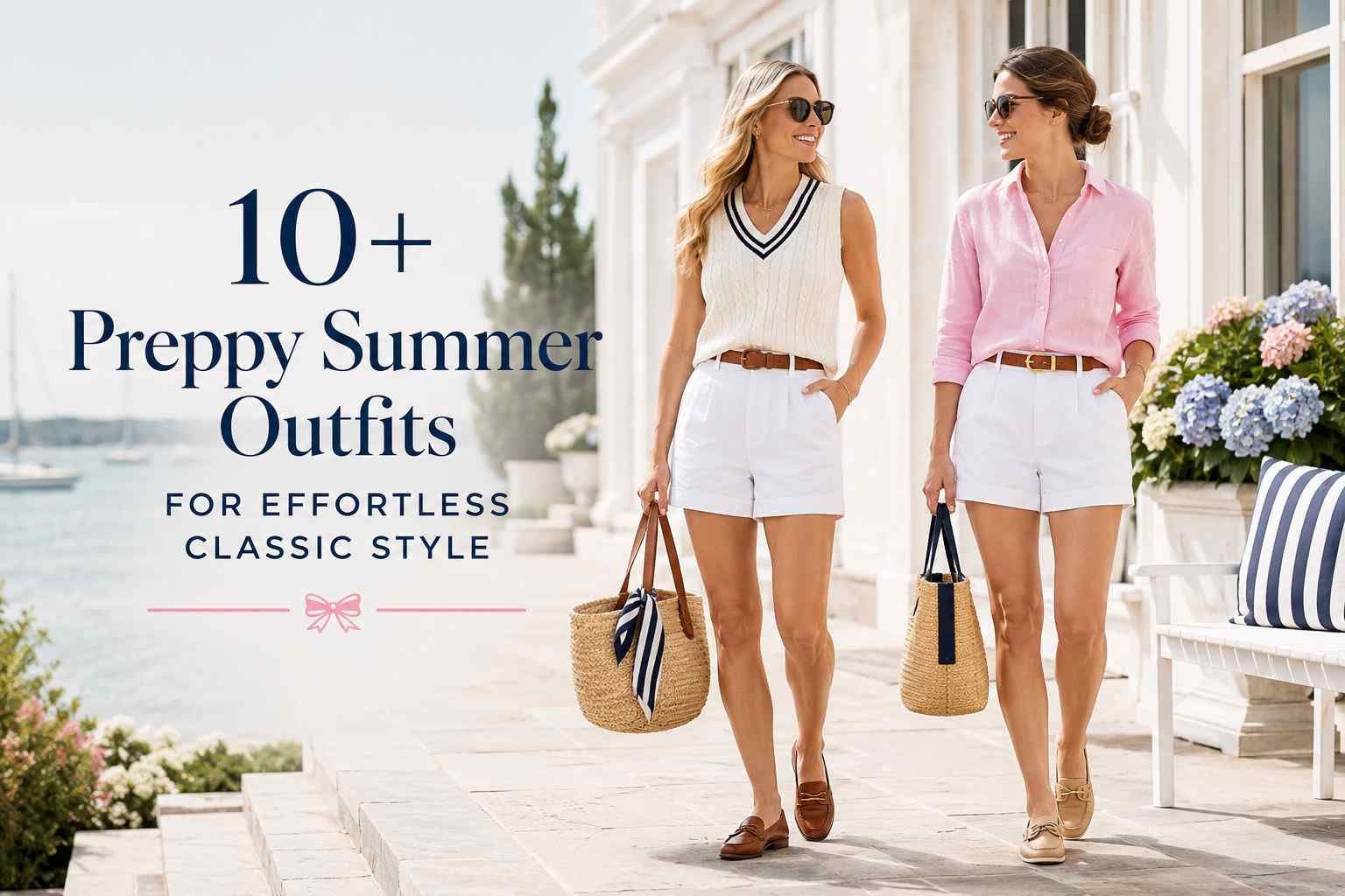 10+ Preppy Summer Outfits for Effortless Classic Style