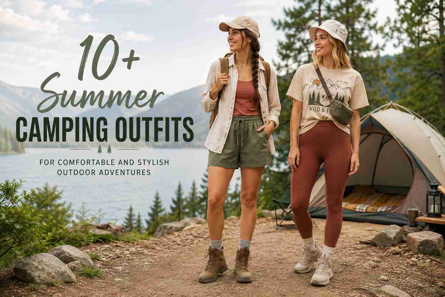 10+ Summer Camping Outfits for Comfortable and Stylish Outdoor Adventures