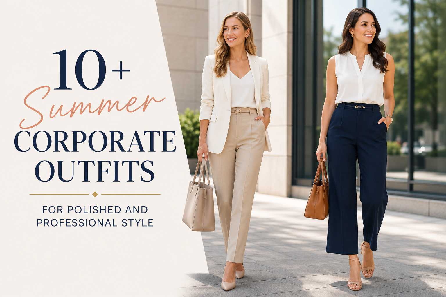 10+ Summer Corporate Outfits for Polished and Professional Style
