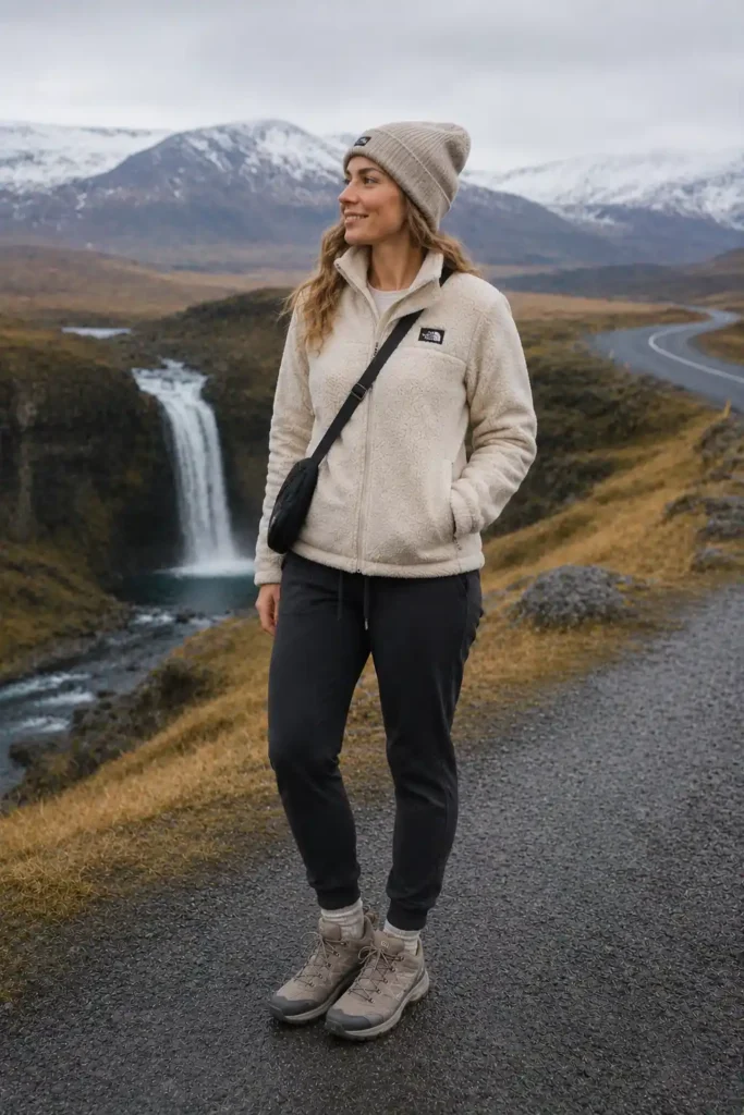 9. Fleece Jacket and Joggers