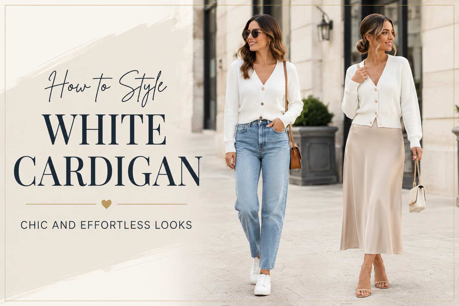 How to Style White Cardigan: Chic and Effortless Looks