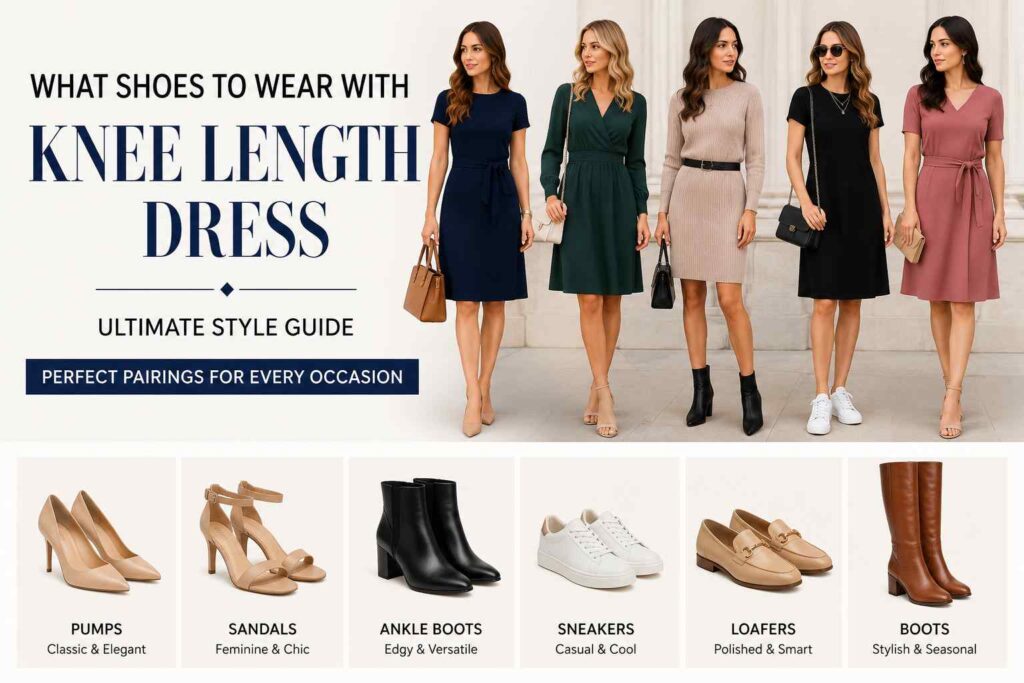What Shoes to Wear With Knee Length Dress