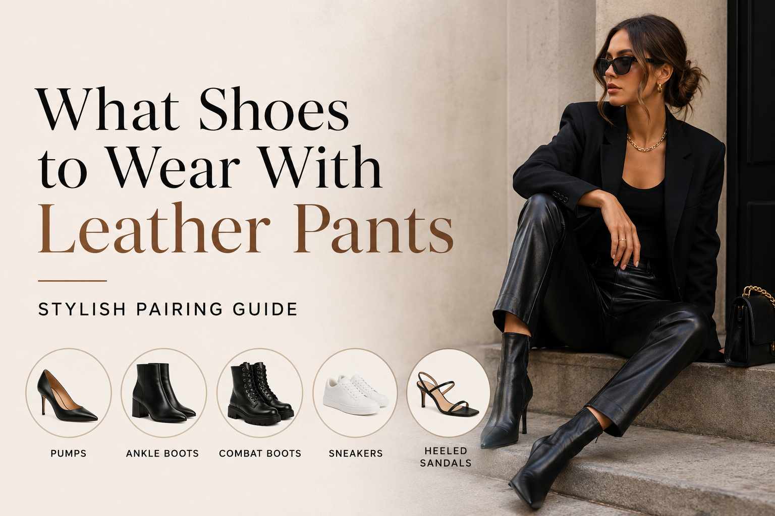 What Shoes to Wear With Leather Pants: Stylish Pairing Guide
